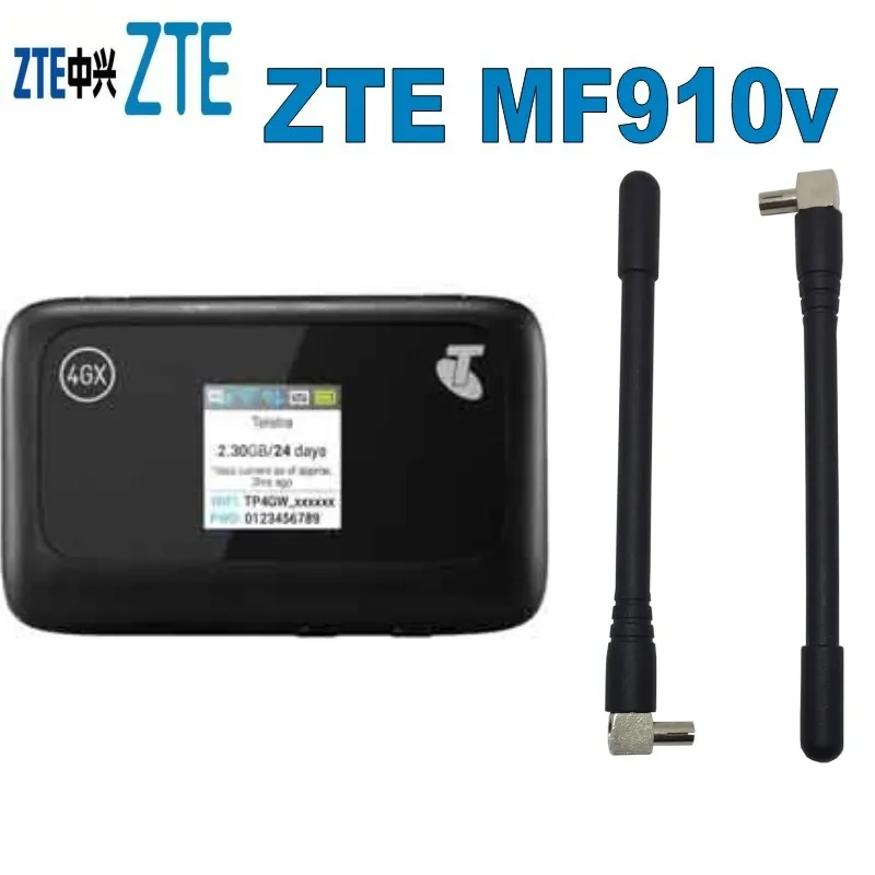 Разблокированный 4G модем 150 Мбит/с ZTE MF910v WiFi роутер со слотом для Sim карты плюс 4g