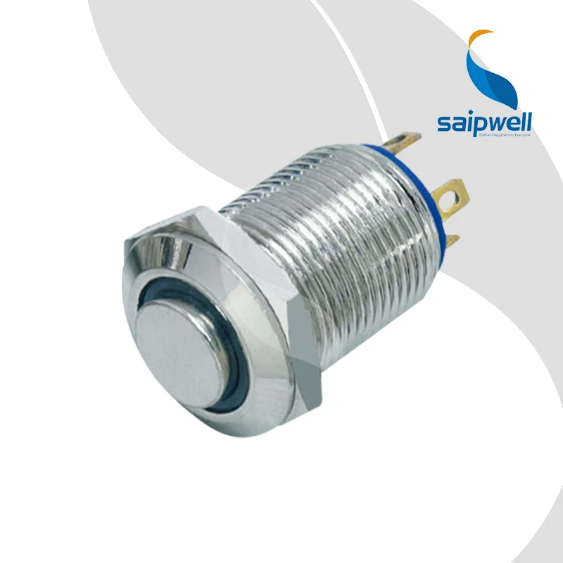 

Hot IP67 24 volt push button switch 12mm Waterproof Illuminated Push Button Switch 220v High Quality