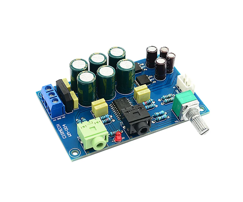 TPA6120 Headphone Amplifier Board HIFI TPA6120A2 Enthusiast Headphones AMP Amplificador Zero Noise Diy kit Finished board