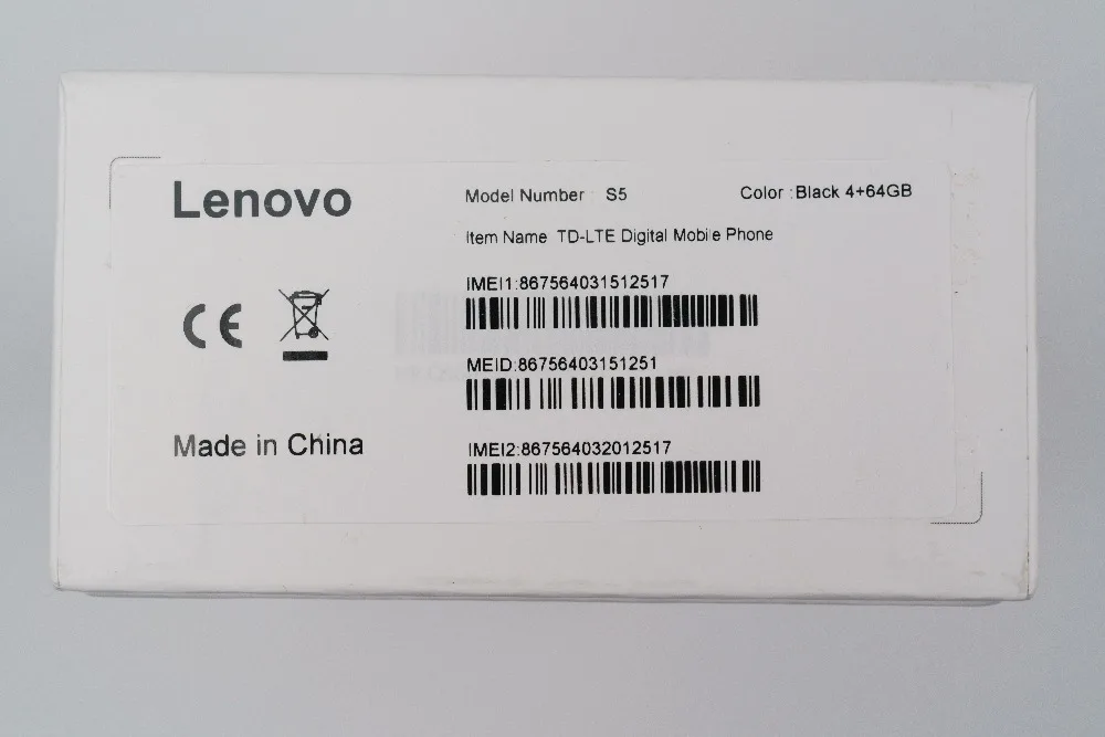 Глобальная версия lenovo S5 4G ram 64G rom ZUI 4G LTE 5," QHD 18:9 мобильный телефон Snapdragon Octa-core Двойная Задняя камера отпечаток пальца