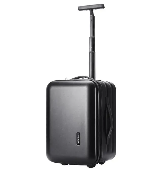 only luggage CARRYLOVE 16 дюймов маленький Дорожный чемодан, набор, сумка на колесиках, abs, ручная сумка для багажа на колесиках - Цвет: only luggage