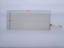 Tela sensível ao toque resistiva 224 milímetros * 88mm ZCR-2744-2 4 linha 224*88 FPC-0356