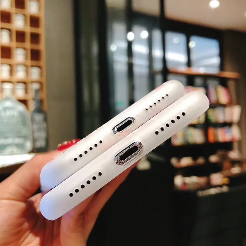Чехол для телефона USLION мягкий силиконовый iPhone 7/8/6/6S Plus/XS Max/XR/11 Pro Max/X/5/SE|case for iphone|phone