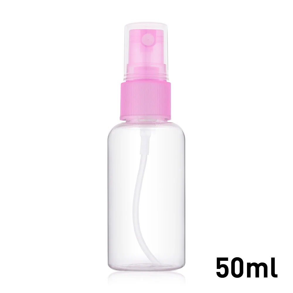 1 шт., 20 мл, 25 мл, 30 мл, 50 мл, 75 мл, прозрачный пластиковый распылитель для парфюма разных цветов для путешествий, маленькая пустая бутылка для распыления