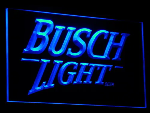 

a088 Busch lite Beer Vintage Club Bar LED Neon Light Signs with On/Off Switch 20+ Colors 5 Sizes to choose