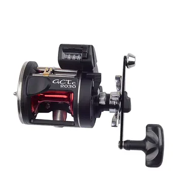 

2018 New Boat Fishing Iron Wheel GCT2045 / 2030 Big Brake Lure Fishing Reel with Counter