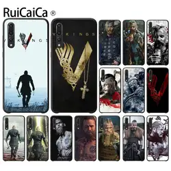 Ruicaica Vikings серии Smart Cover черный мягкий чехол для телефона huawei Mate10 Lite P20 Pro P10 Plus Honor 9 10 мобильный чехол