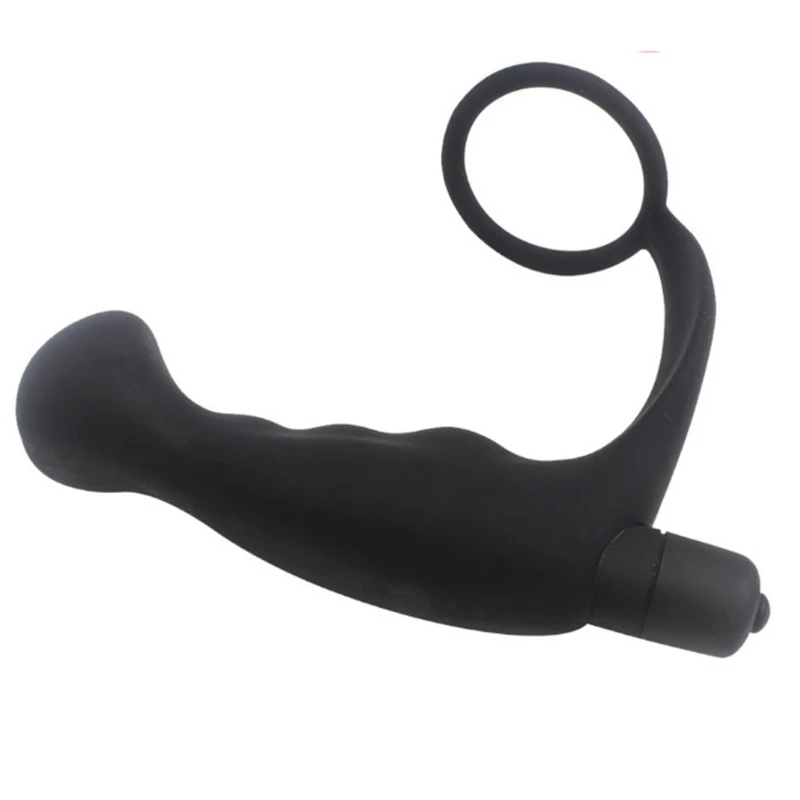 Zerosky Silicone Male Prostate Massager Cock Ring Vibrating Anal Butt Plug For Men Penis Ring Sex Toys 3 Zerosky Silicone Male Prostate Massager Cock Ring Vibrating Anal Butt Plug For Men Penis Ring Sex Toys 3
