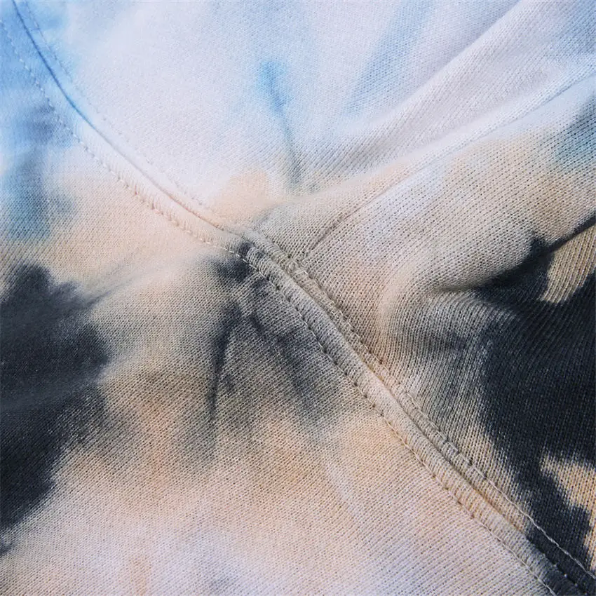 Стиль с изображением Трэвиса Скотта астромир мир Tie-dye толстовка с капюшоном Мужские толстовки высокого качества окрашивание пуловер толстовки с изображением Трэвиса Скотта