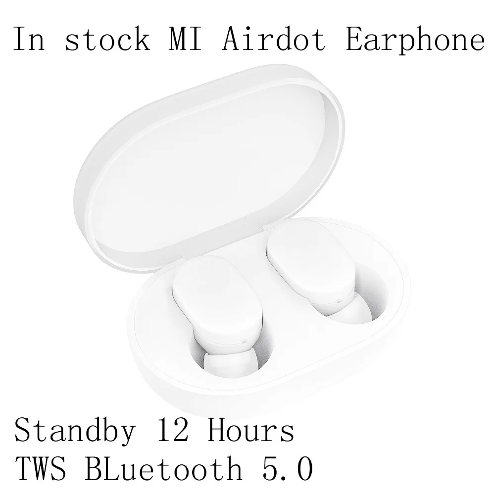 Xiaomi Mi AirDots TWS Bluetooth наушники Молодежная версия беспроводные наушники-вкладыши