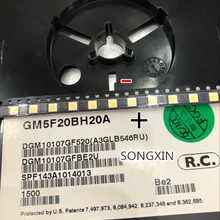 50 шт. для точный светодиодный телевизор применение ЖК-подсветка для ТВ СВЕТОДИОДНЫЙ подсветка 1,2 Вт 6 в 3535 3537 холодный белый GM5F20BH20A