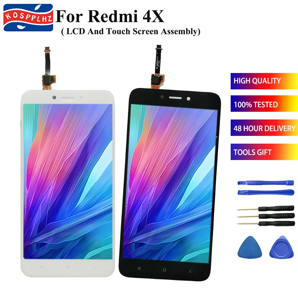 ЖК-дисплей и дигитайзер сенсорного экрана в сборе для Xiaomi Redmi 4X Pro | Мобильные