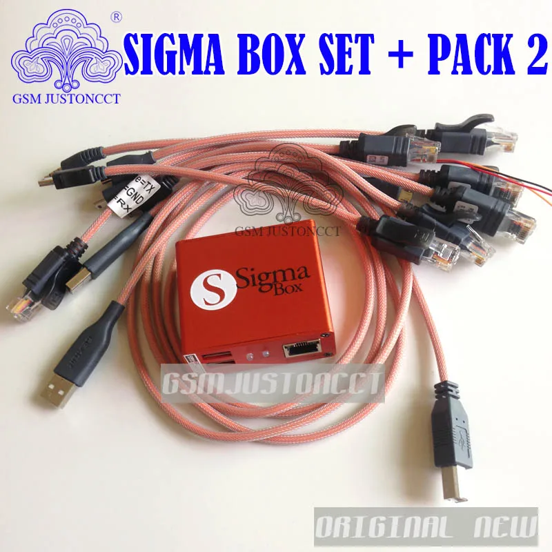 sigam box + pack 2- gsmjustoncct