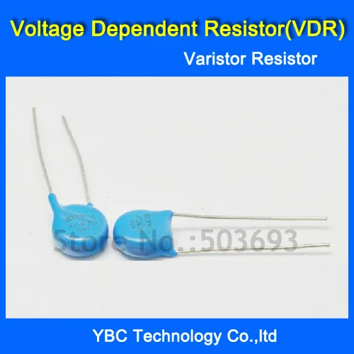 

Free Shipping 100pcs/lot Voltage Dependent Resistor VDR 14D241K 14D-241K Varistor Resistor