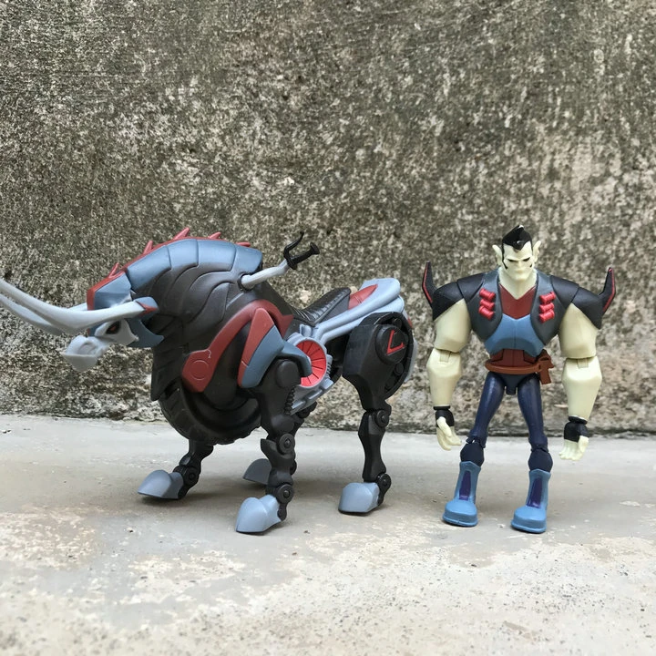 Slugterra figura de de 3,75 y 10cm, de PVC duro de dibujos animados, slug terra, juguete| | - AliExpress