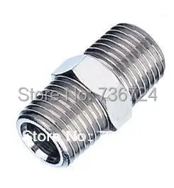 

PSM 03-02 3/8-1/4 metal straight barbed nipple with male thread both side