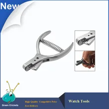 Precision насечка плоскогубцы кожа Ремешок группы фигурный ремень часовщик инструменты для ремонта