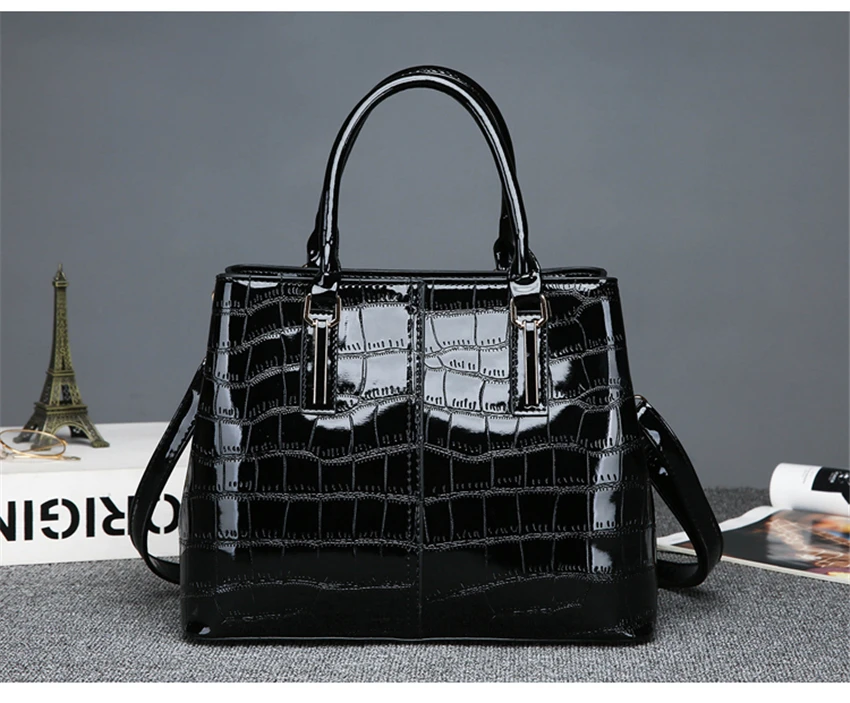 Moda 3 conjuntos de bolsas femininas 2018