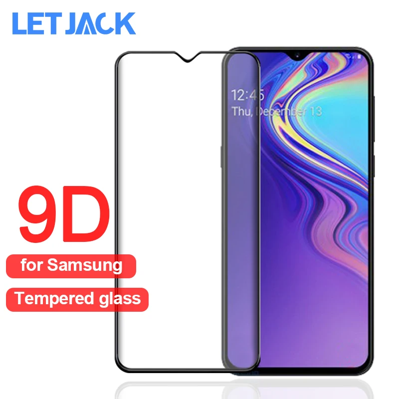9D изогнутое закаленное стекло на samsung Galaxy M20 M10 A8S протектор экрана для J2 Core J4 J6 2018