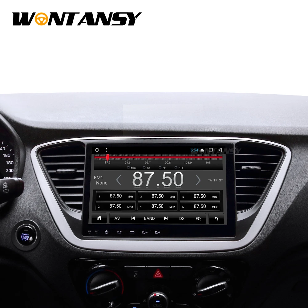 Автомобильный DVD gps для hyundai Verna Solaris 2017 Восьмиядерный 9 &quotAndroid 0 автомобильный ПК