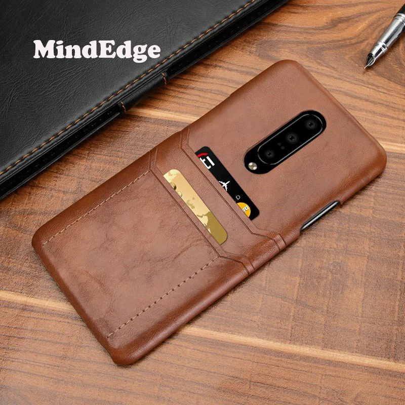 

Luxury Leather Back Cover Case for One Plus 6 Case Card Holder Ultra Thin Capa for One Plus 6T 7 Case 360 Shockproof Hoesje
