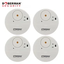 Безопасность добермана 4 шт. домашний датчик охранной двери окно ящик Вибрация сигнализация Предупреждение кражи охранники антифурто Каса