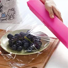 Творческий Кухня принадлежности для отрезания пищевой пленки Нержавеющая сталь лезвие для пищевой пленки с резаком