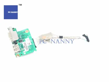 

PC NANNY FOR Toshiba L640 L645 L645D USB VGA Port Board with Cable 3NTE2CB0000 DA0TE2IB6D0 WORKS