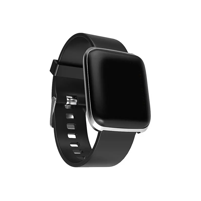 Смарт-часы VERYFiTEK W5, кровяное давление, кислородный монитор сердечного ритма, фитнес-браслет, спортивные часы для мужчин и женщин, умные часы PK B57 Q9 - Цвет: Silver Black