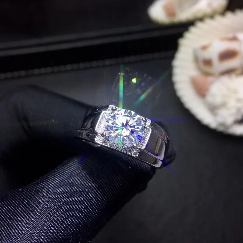 Moissanite 2ct твердость 9 3 алмазные заменители могут быть протестированы
