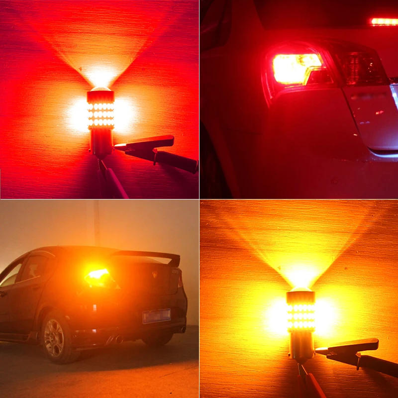 2 предмета светодиодный 1156 P21W ba15s лампы для фар задний фонарь LED DRL BMW 3/5/X серии E30 E36