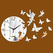 Новые кварцевые наручные часы, настенные часы акриловые часы Horloge Современный дизайн большой декоративный набор для гостиной