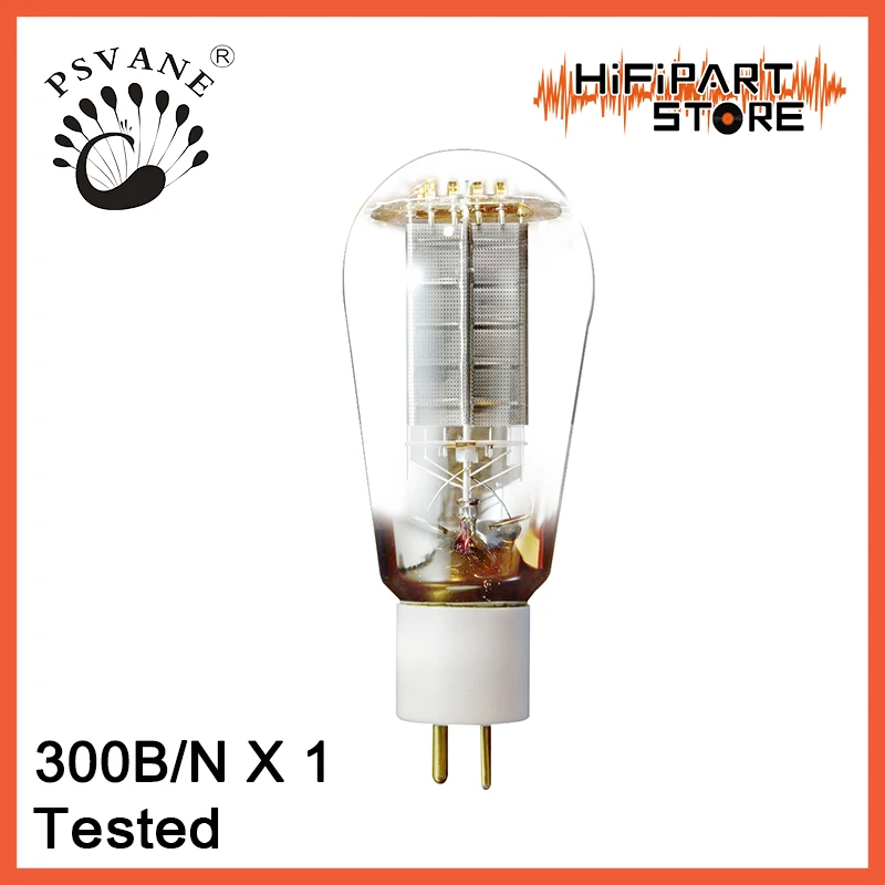 1 шт. PSVANE 300B/N (золотистый штифт) тестированная трубка стандартная GV Shuguang EH Golden Lion