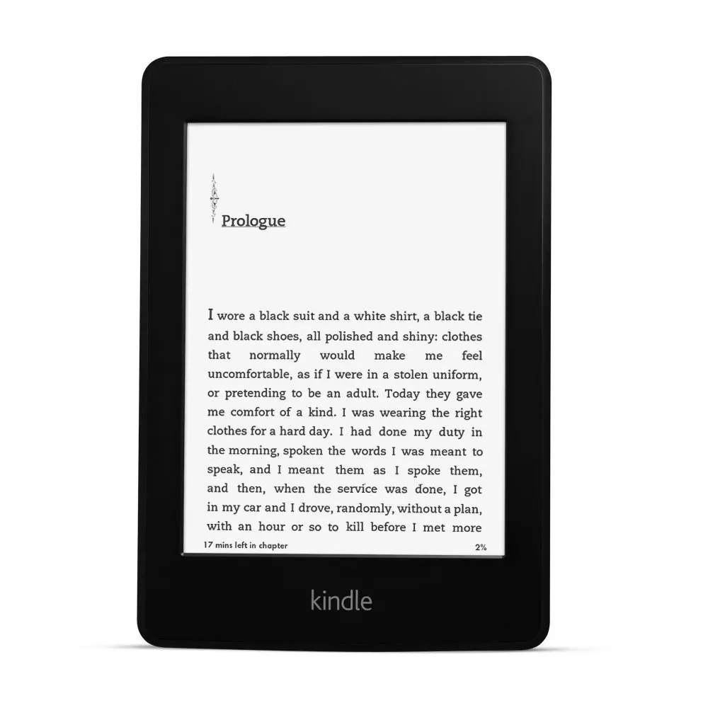 Kindle Paperwhite 2-го поколения черный 2 Гб электронная книга e-ink экран wifi " светильник беспроводной считыватель со встроенным задним светильник для чтения электронных книг - Цвет: Черный