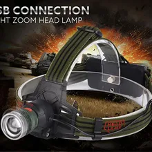MUQGEW XM-L T6 фары фара головного света светодиодный Перезаряжаемые USB+ Батарея высокое качество Новые Потрясающие освещение Лидер продаж