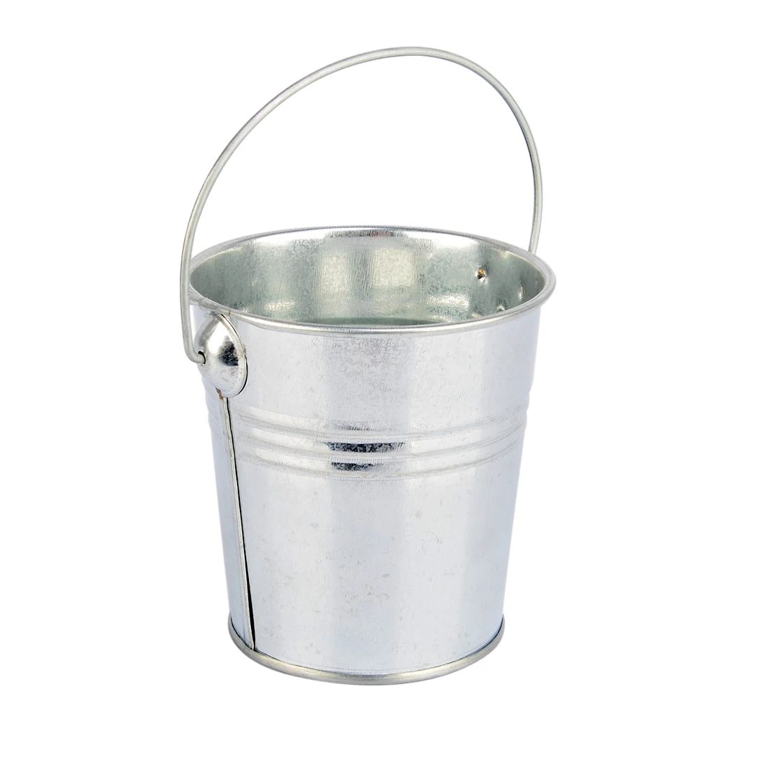 

20pcs D9*H9CM Mini Garden Pot Decoration Iron Flowerpot Bucket Planters Pot Baskets with Handle for Cottage Garden Flower Pots