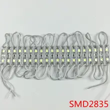 1000 шт./лот Светодиодный модуль для письма канала или светодиодный рекламный знак 2 светодиодный SMD 5730 2835 водонепроницаемый IP65 12V