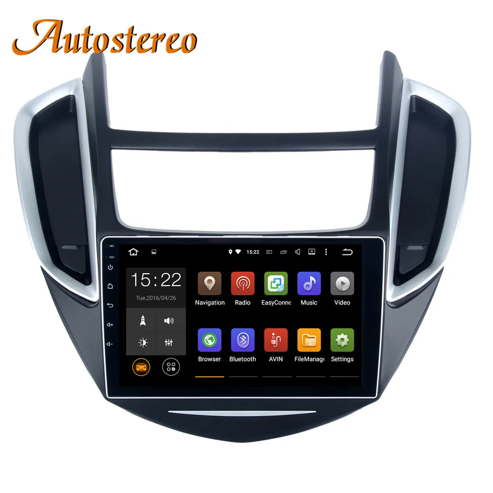 Discount Android 9 Car No DVD Player For Chevrolet Trax/Chevrolet tracker 2013+ stereo headunit GPS navigation radio tape recorder DSP HD 7