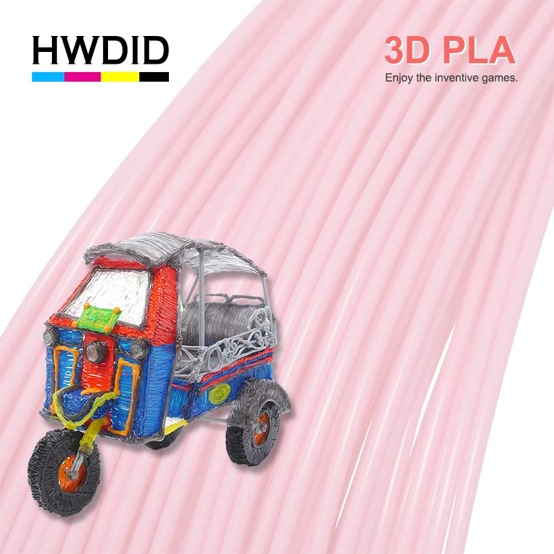 HWDID 20 цветов или 10 цветов/набор 3D Ручка нить PLA 1 75 мм пластик резина печать
