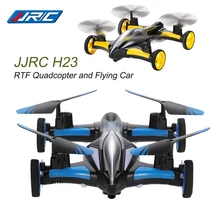 JJRC H23 2,4G 4CH 6-Axis Gyro воздух земля летающий автомобиль игрушка, Дрон на дистанционном управлении RTF RC Quadcopter с 3D флип один ключ возврат Безголовый режим
