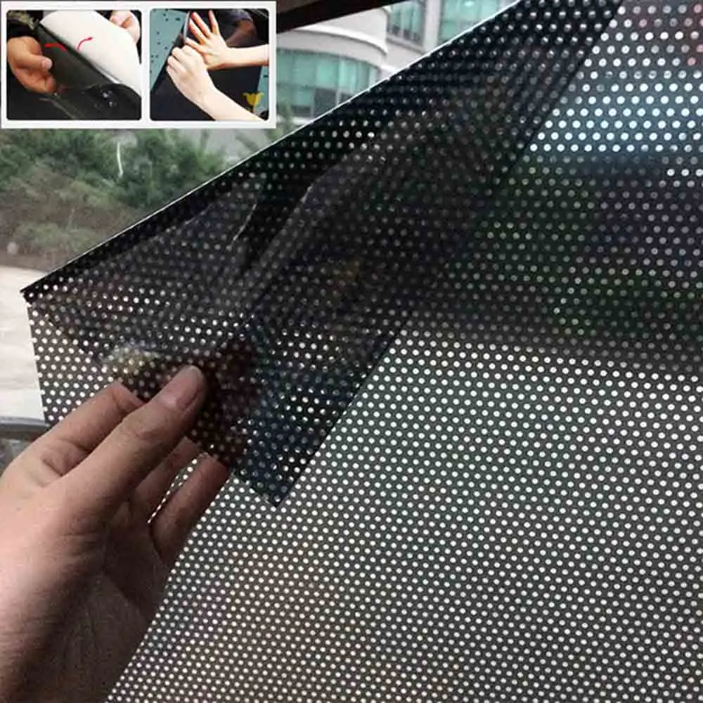 

Pair of 72*52cm DIY Car Sun Shades Film Protection Window Cover Side Sun Shade Cover Block Static Visor Shield Screen Sticker