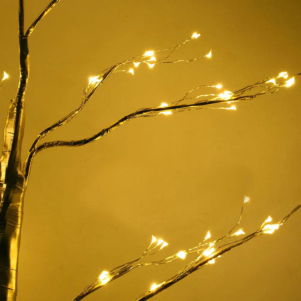 

Hot 1 Pcs Simulation Tree LED Lights Decoration Christmas Party Home Festival Indoor Outdoor PLD