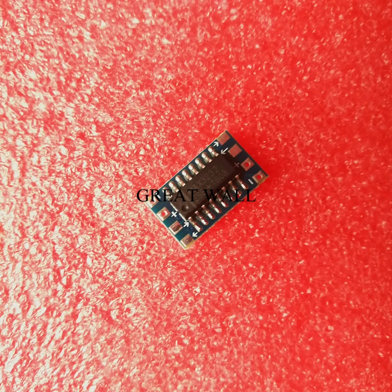 

10PCS/LOT Mini RS232 MAX3232 Levels To TTL Level Module Serial Converter Board