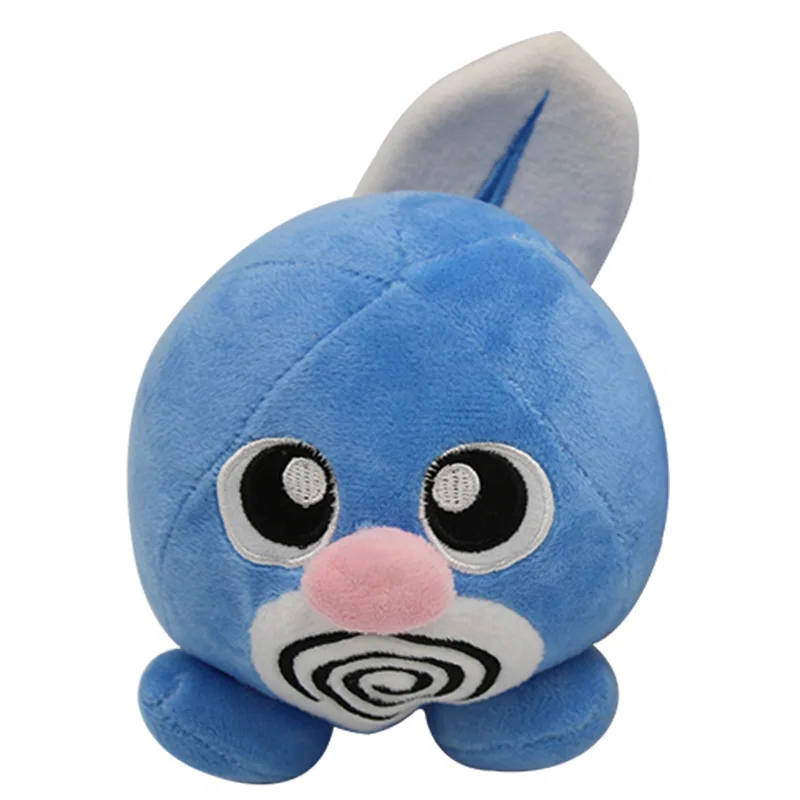 TAKARA TOMY Покемон 15 см милые персонажи аниме Poliwag Мягкие плюшевые игрушки тип воды покемон плюшевые куклы Подарки для детей