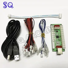 4 в 1 PS2/PS3/PC/XBOX360 Аркада pcb джойстик USB аркада джойстик USB энкодера borad к ПК джойстик Sanwa для аркадных игр для Аркады Комплект