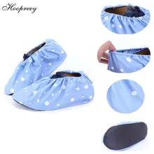 1 пара многоразовых домашних напольных бахилов, противоскользящая обувь для гостей, пылезащитные Чехлы, износостойкие и прочные Чехлы для ног 10E