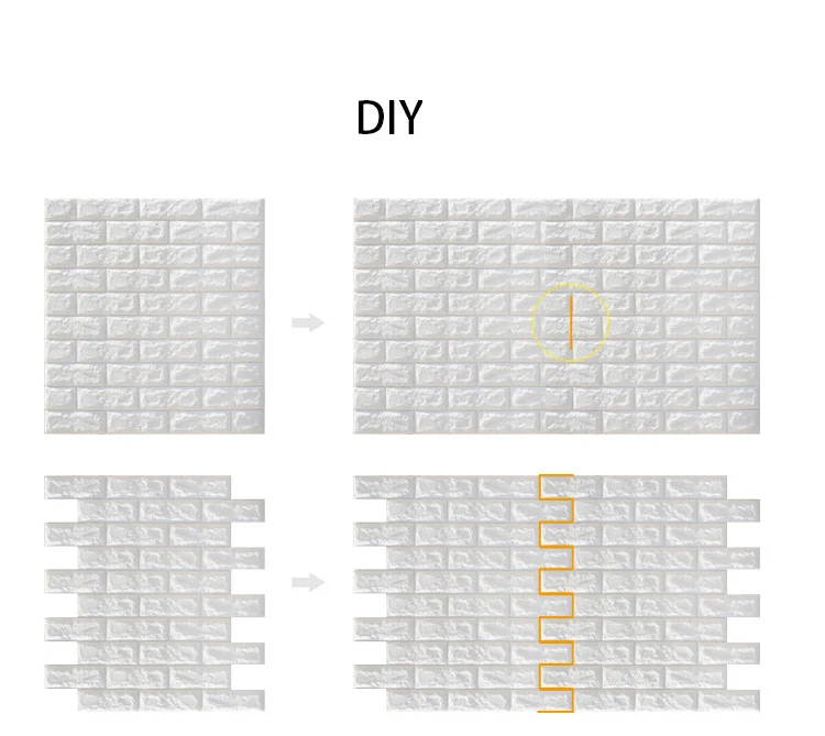 Горячая ПЭ Пена 3D Обои DIY настенные наклейки на стену, украшение тиснением обои под кирпич дом комнаты 70 см X 77 см X 1 см плакат