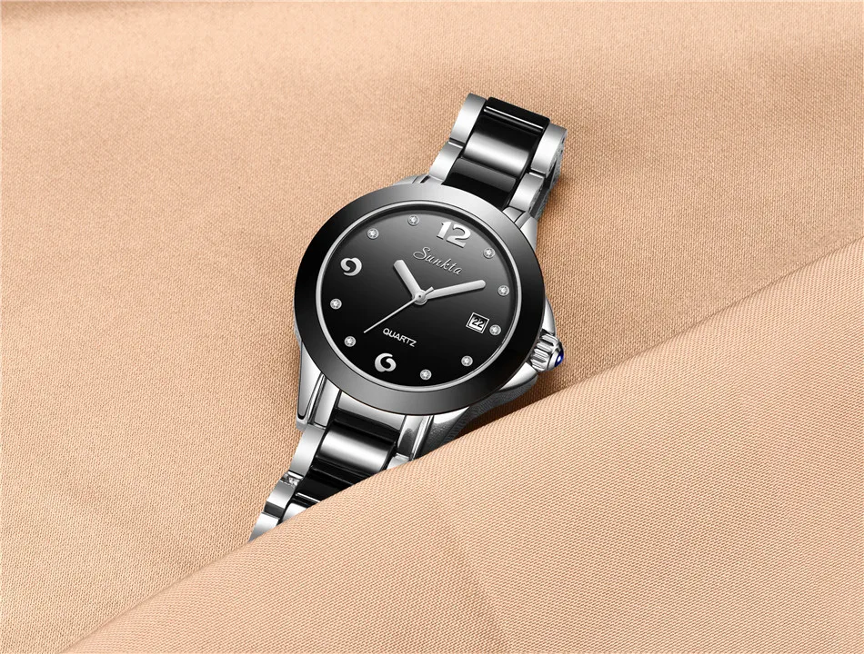 Watch Ladies Ultra-fino Relógio de Moda Relógio