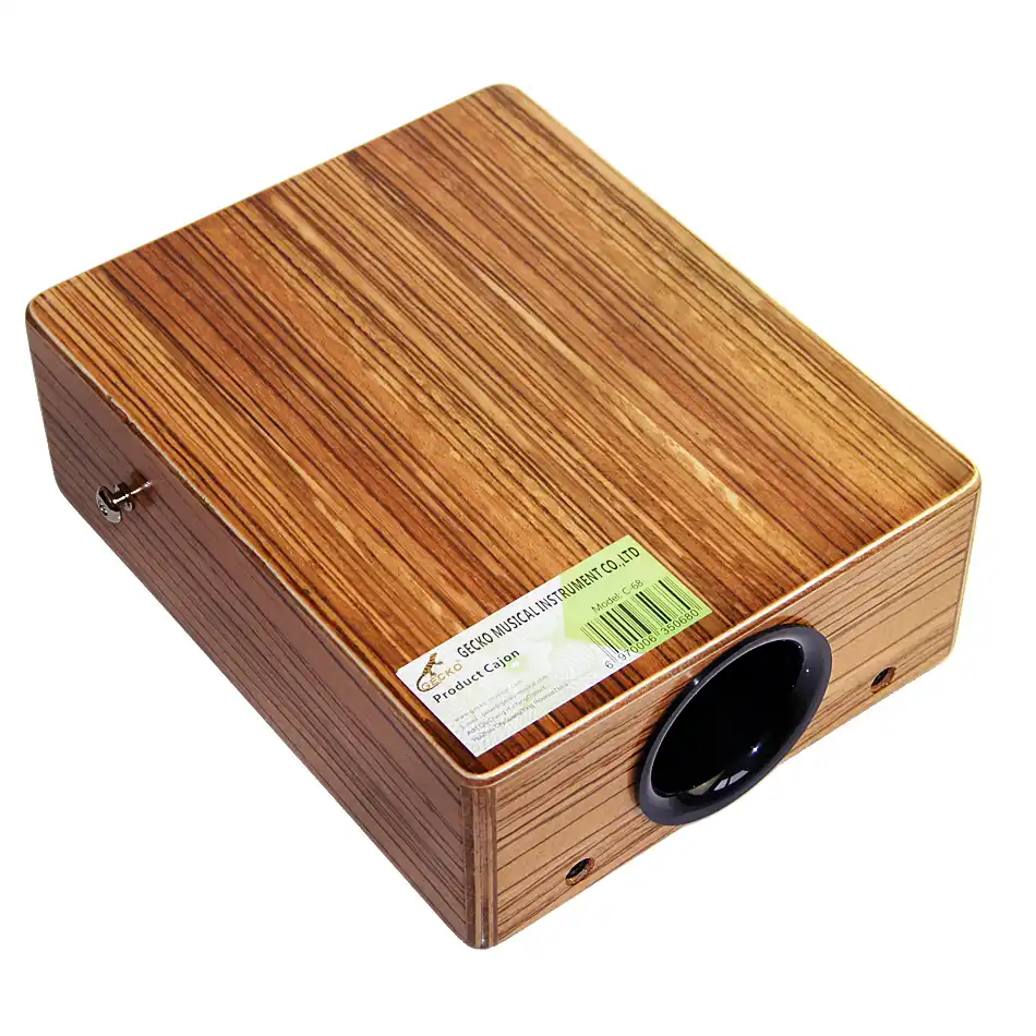 GECKO C 68Z Cajon Box Drum with Drum Bag Drum Strap Percussion Instrumentsbox drumcajon box