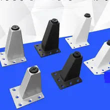 Ножки для стола аппаратные средства фитинги алюминиевый сплав скошенный поддержка Кабинета ножки дивана металлическая ножка